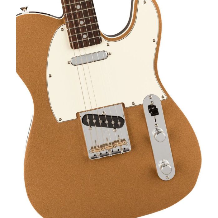 Fender Jv Ref 60s Cust Tele Rw Fmg, body closeup