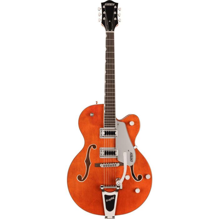 Gretsch G5420t Electromatic Classic Hollow Body Single cut Bigsby Orange Stain, front view