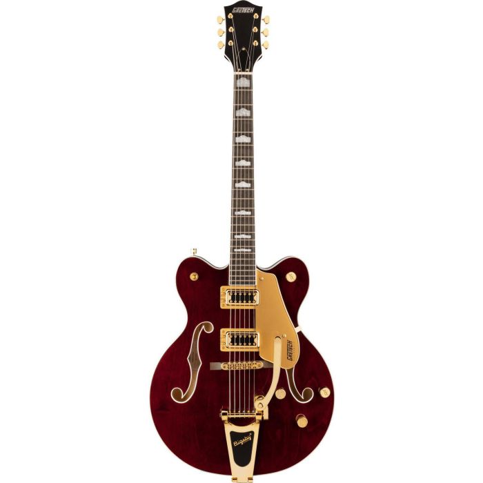 Gretsch G5422tg Electromatic Classic Hollow Body DC Bigsby Walnut Stain, front view