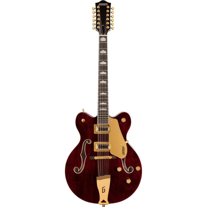 Gretsch G5422g 12 Electromatic Classic Hollow Body DC 12 string Walnut Stain, front view