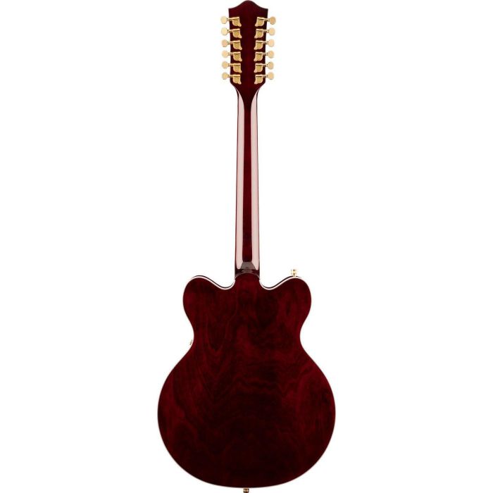 Gretsch G5422g 12 Electromatic Classic Hollow Body DC 12 string Walnut Stain, rear view