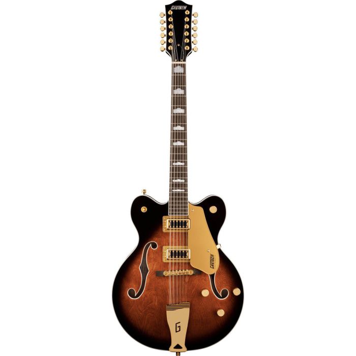 Gretsch G5422g 12 Electromatic Classic Hollow Body DC 12 string Single Barrel, front view