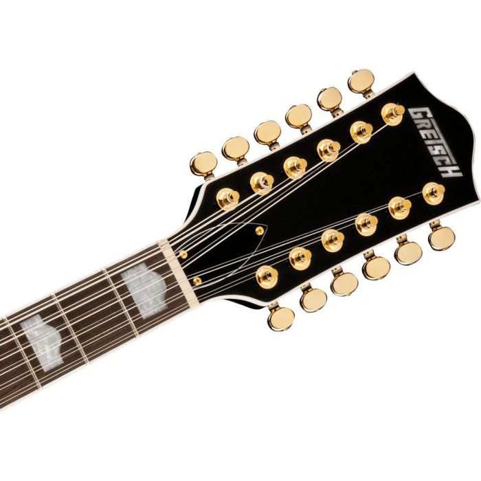 Gretsch G5422g 12 Electromatic Classic Hollow Body DC 12 string Single Barrel, headstock front