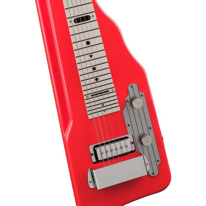 Gretsch G5700 Electromatic Lap Steel Tahiti Red, body closeup