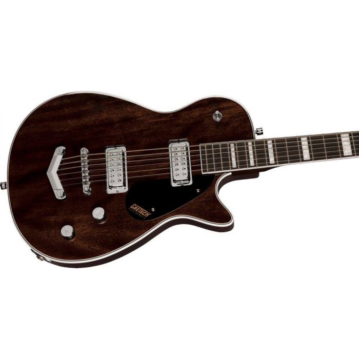 Gretsch G5260 Electromatic Jet Baritone V stop Imperial Stain, angled view