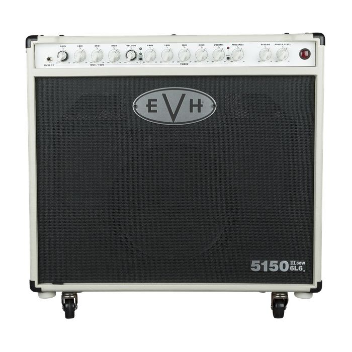 EVH 5150III 50W 6L6 112 Combo Amplifier, Ivory Front