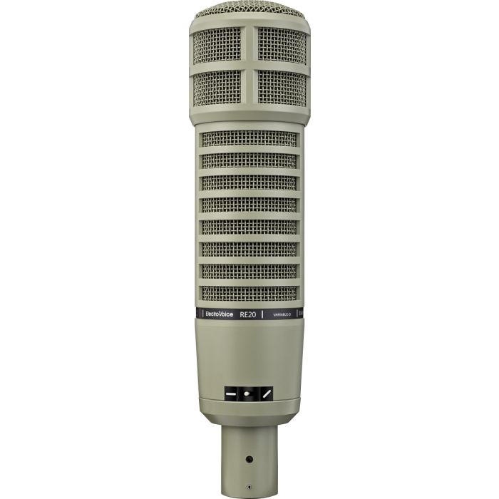 Electro-Voice RE20 Variable-D Dynamic Cardioid Microphone Front