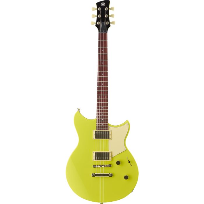 Yamaha Revstar Element RSE20 Electric Guitar, Neon Yellow front view