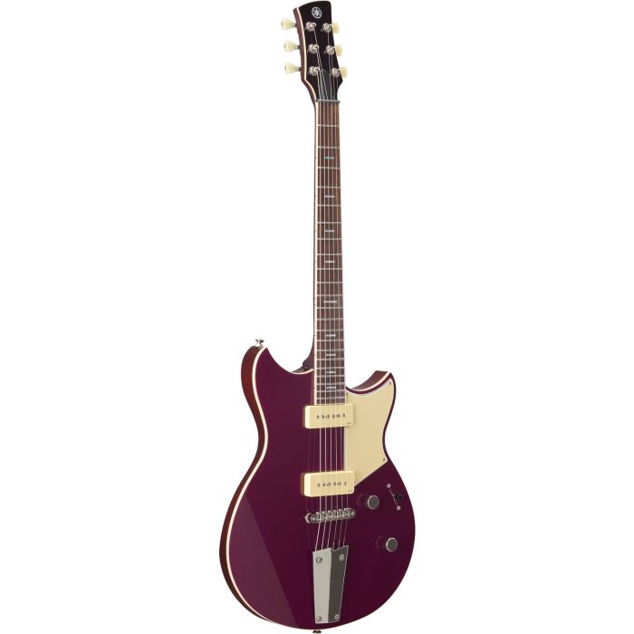 Yamaha Revstar Standard RSS02T Guitar, Hot Merlot angled view