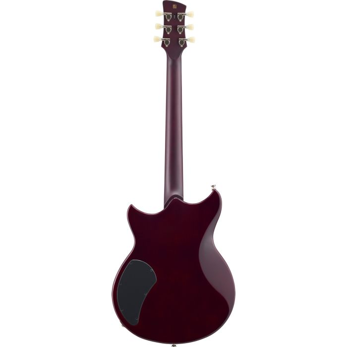 Yamaha Revstar Standard RSS02T Guitar, Hot Merlot rear view