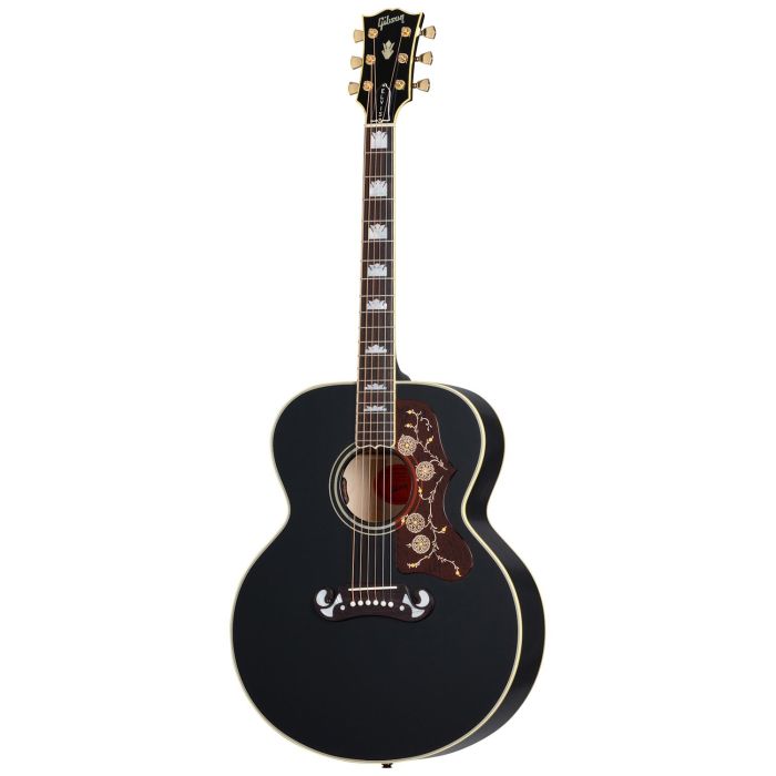 Gibson Acoustic Elvis SJ-200 Electro Acoustic, Ebony front view