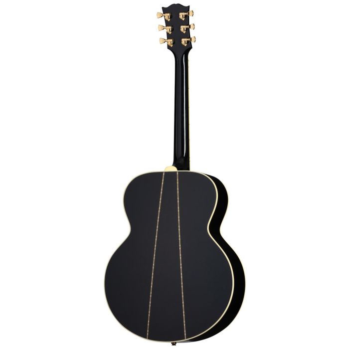 Gibson Acoustic Elvis SJ-200 Electro Acoustic, Ebony rear view