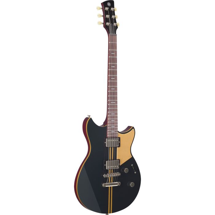 Yamaha Revstar Professional RSP20X Guitar, Rusty Brass Charcoal angled view