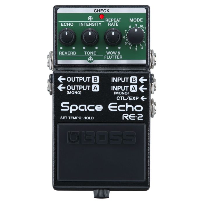 Boss RE-2 Space Echo top down