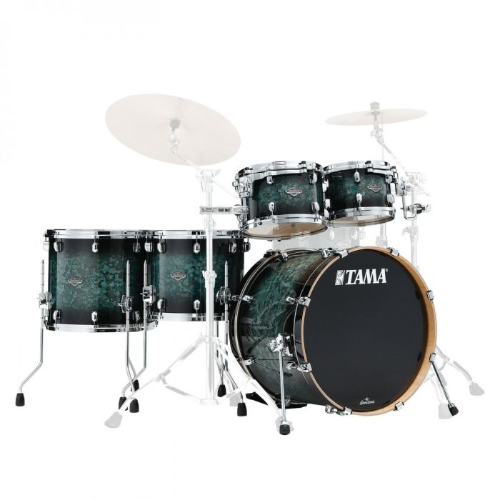 TAMA Starclassic Performer 22" 5-Piece Shell Pack, Molten Steel Blue Burst