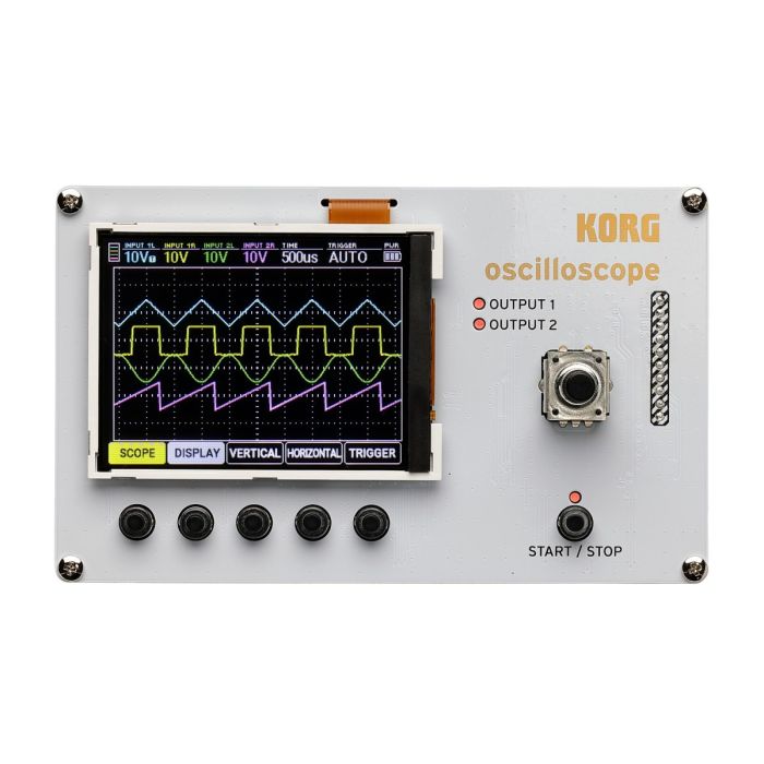 Korg Nu:Tekt NTS-2 DIY Oscilloscope Synth Bundle front top