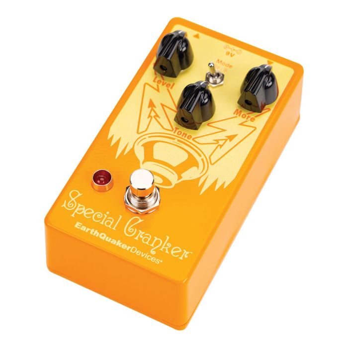 EarthQuaker Special Cranker All-discrete Analog Overdrive right-angled view