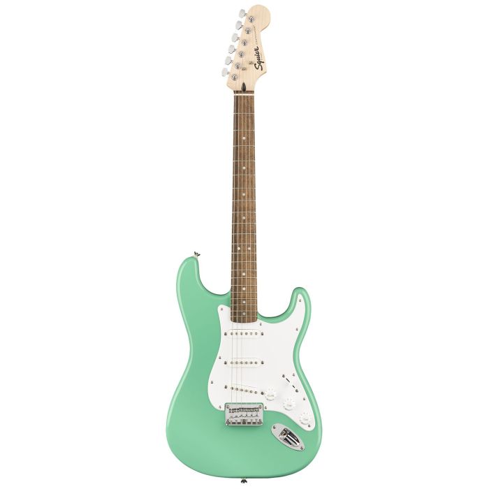 Squier FSR Bullet Stratocaster HT, Sea Foam Green front view