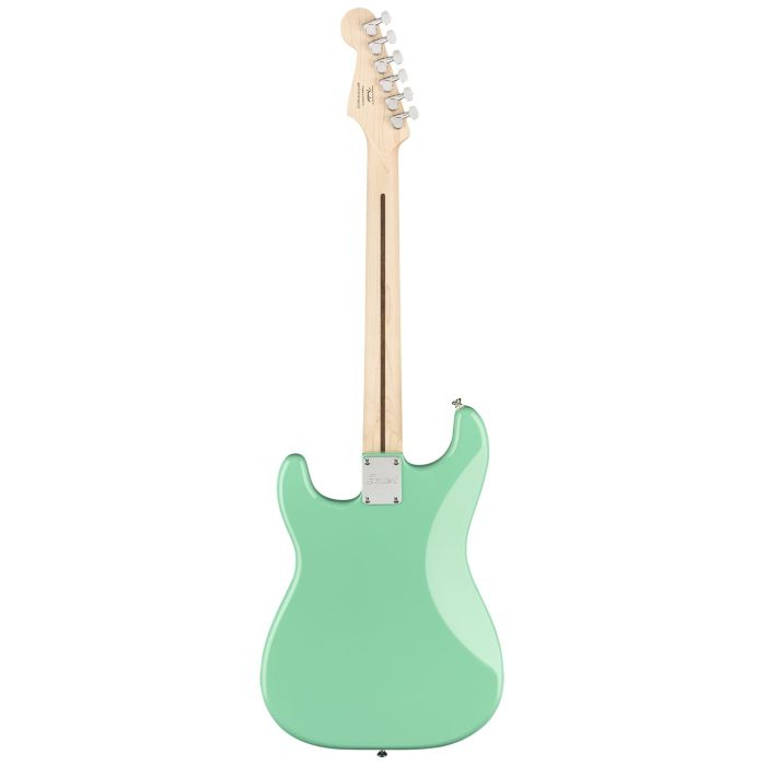 Squier FSR Bullet Stratocaster HT, Sea Foam Green rear view