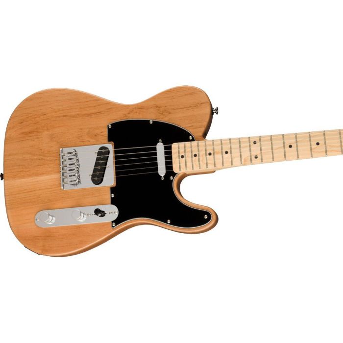 Squier FSR Affinity Telecaster, Black PG, Natural angled view