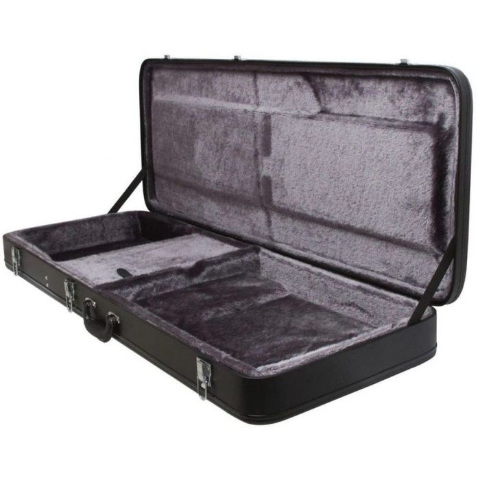 Epiphone 940-EXBCS Explorer Bass Hard Case open