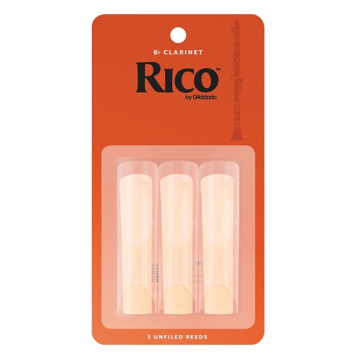 Rico Orange Box Bb Clarinet Reeds 2.0 x3