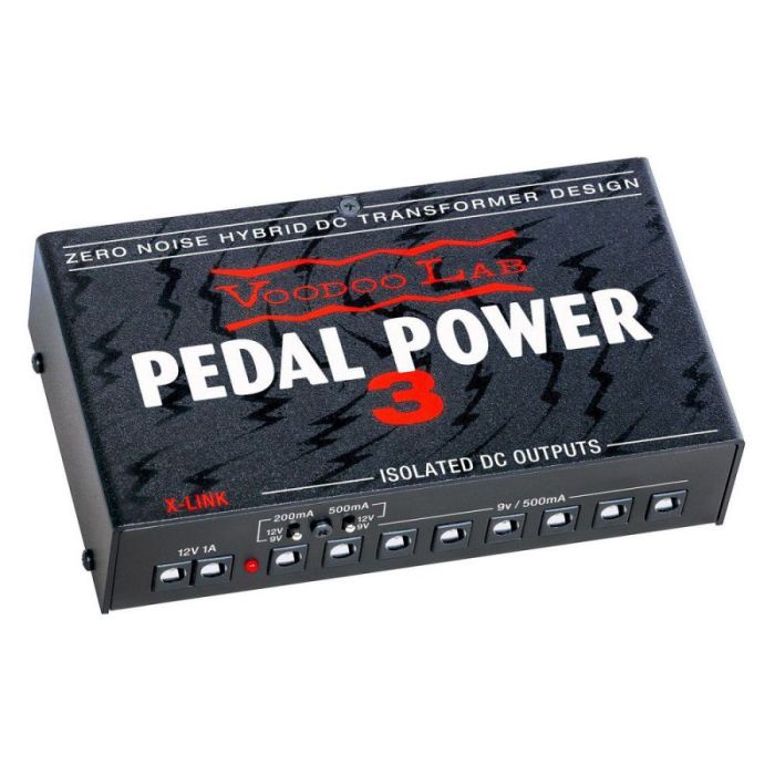 Voodoo Lab Pedal Power 3 Power Supply right-angled view