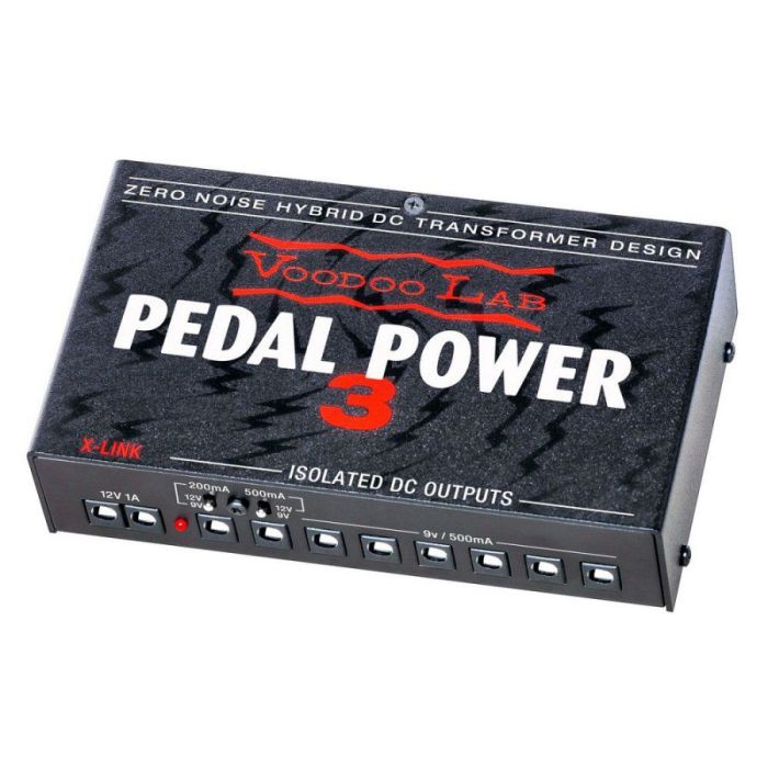 Voodoo Lab Pedal Power 3 Power Supply left-angled view
