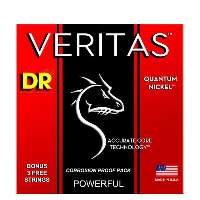 Dr Strings Vte 10 Veritas Electric Medium 10 46, front of pack