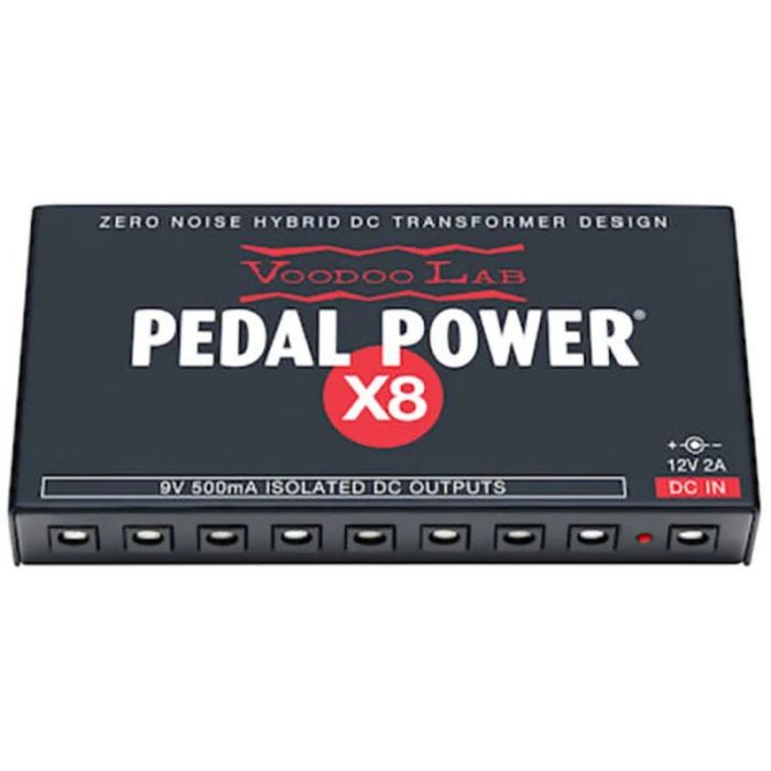 Voodoo Lab Pedal Power X8 Power Supply top-down view
