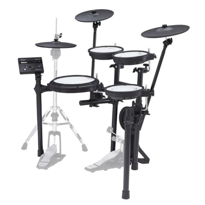 Roland TD-07KVX V-Drums Electric Kit right-angled view