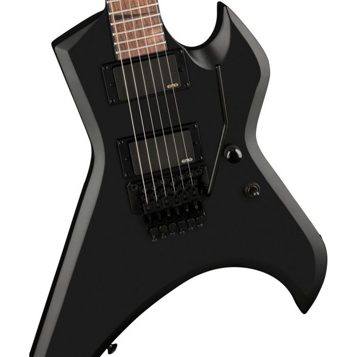 Jackson Pro Series Signature Rob Cavestany Death Angel Satin Black, body closeup