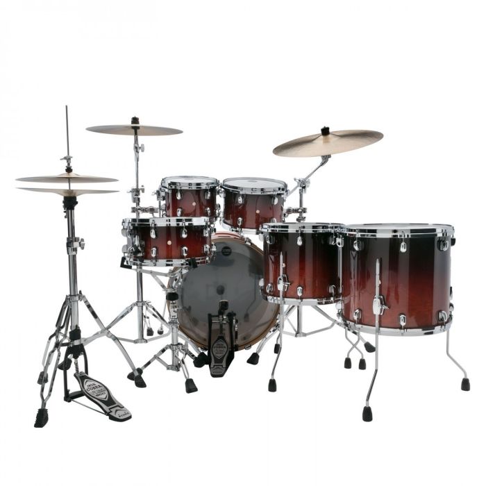 Tama Starclassic Performer Shell Pack in Dark Cherry Fade