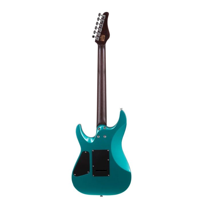 Schecter Aaron Marshall AM-6 Electric Guitar, Arctic Jade rear view