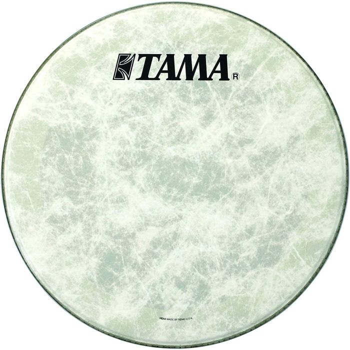 Tama Rf20bmst 20 Front Fyberskin Tama Logo Head, front view