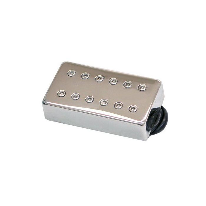 Dimarzio Dp259n Titan Bridge Nickel Cover, top-down view