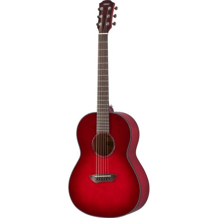 Yamaha Csf1m Acoustic Guitar Crimson Red Burst, front view