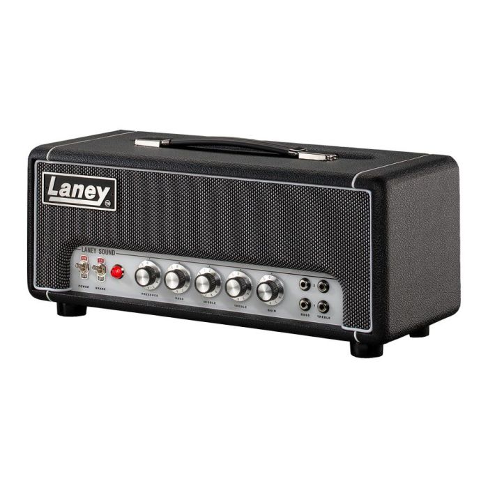 Laney LA-Studio Head w Two Notes Torpedo Module left angled view