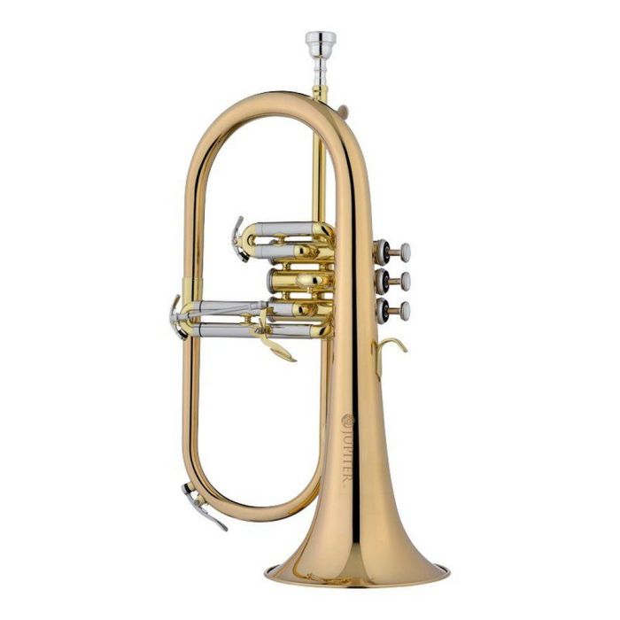 Jupiter Bb Flugelhorn Rosebrass Lacquered, front view