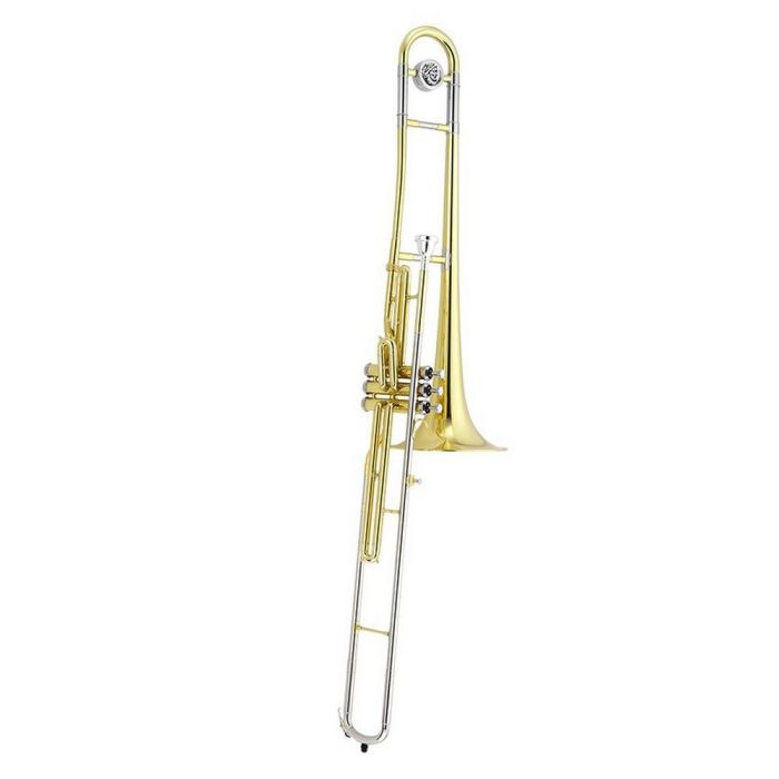 Jupiter Bb Valve Trombone Lacquered, front view