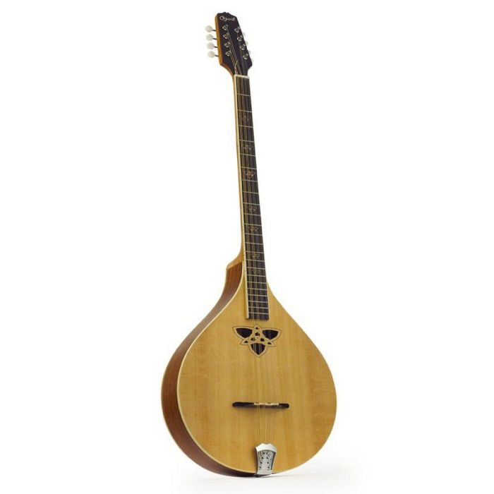 Ozark Flat Back Bouzouki New Celtic Model With Gigbag, front view