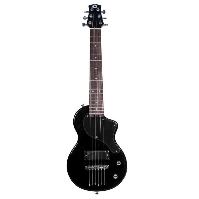 Blackstar Carry-On Guitar ST, Jet Black front view