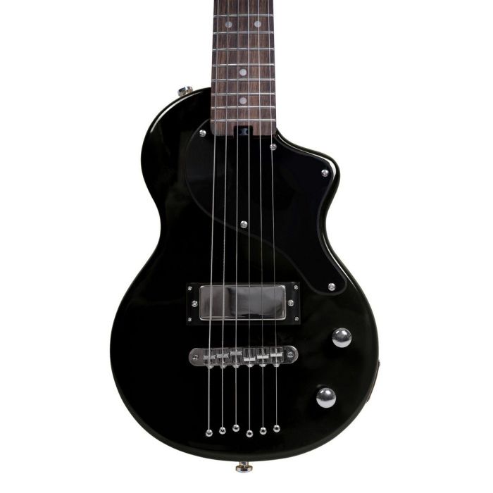 Blackstar Carry-On Guitar ST, Jet Black body closeup