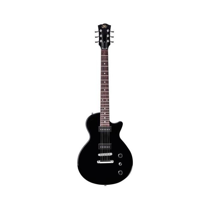 SX Electric Guitar LPJ Black