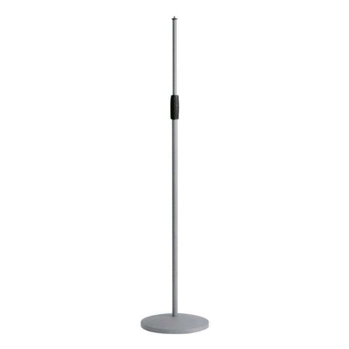 K&M Microphonestand Straight Round Base front view