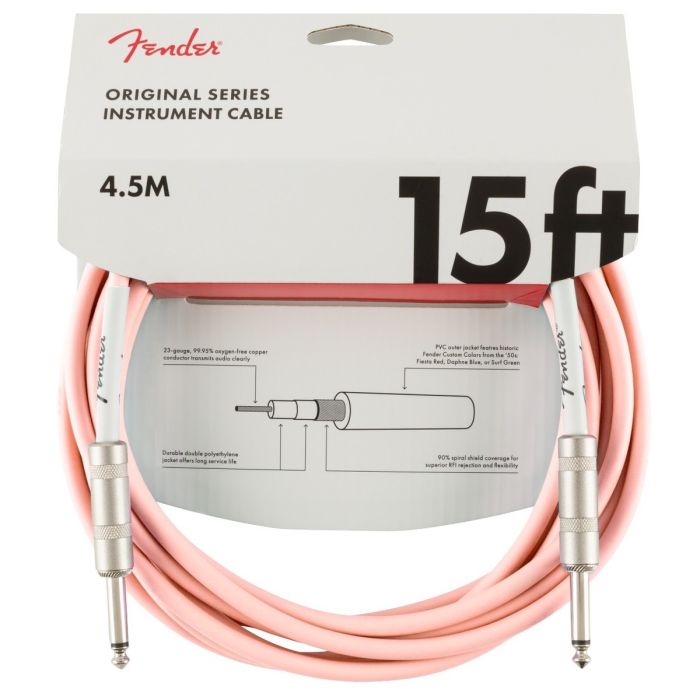 Fender Original Cable Shell Pink 15ft