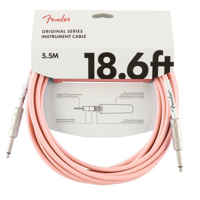 Fender Original Cable Shell Pink 18.6ft