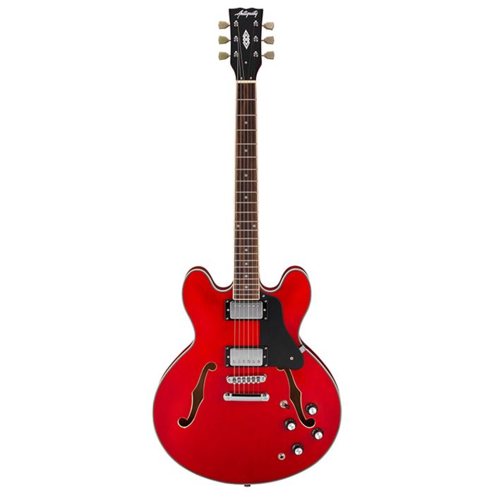 Antiquity Aq35 Electric Guitar Cherry Red, front view