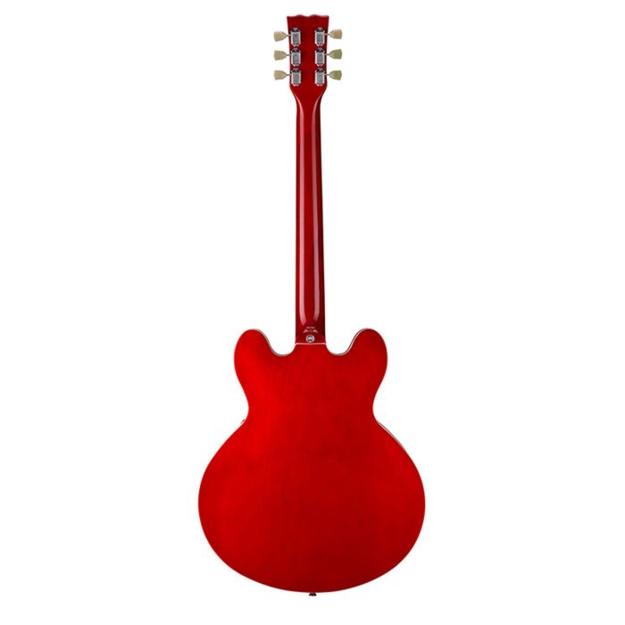 Antiquity Aq35l LH Electric Guitar Cherry Red, rear view