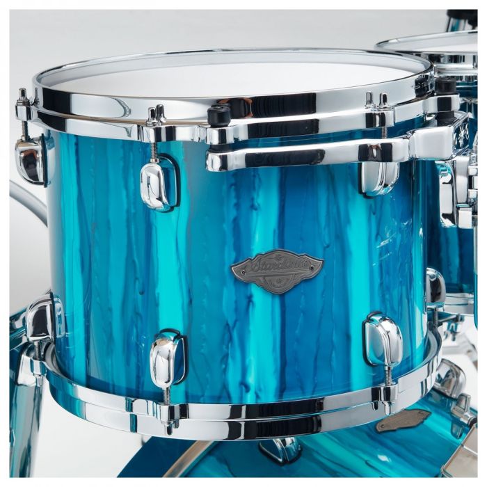 Tama Starclassic Performer 4pc Shell Pack Sky Blue Aurora tom